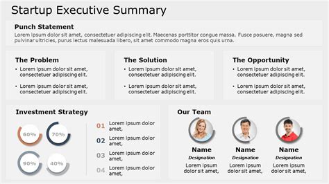 Executive Summary Template For Proposal