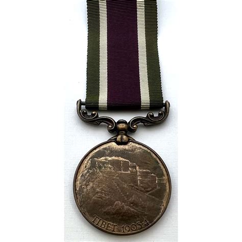 Tibet Bronze S and T Corps - Liverpool Medals