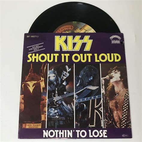 Kiss – Shout It Out Loud / Nothin' To Lose Plak, CD, DVD Satın Al