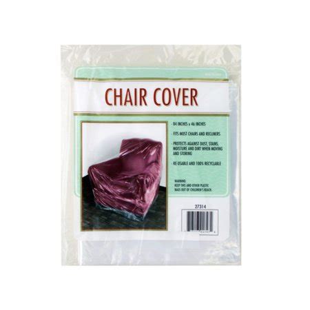 Reusable Clear Plastic Chair Cover (Available in a pack of 30) - Walmart.com