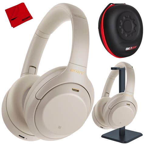 Sony WH1000XM4/S Premium Noise Cancelling Wireless Over-the-Ear Headphones with Built In ...