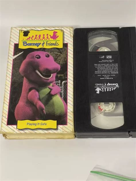 BARNEY & FRIENDS Playing It Safe VHS Time Life Stranger Danger Safety TESTED £29.30 - PicClick UK