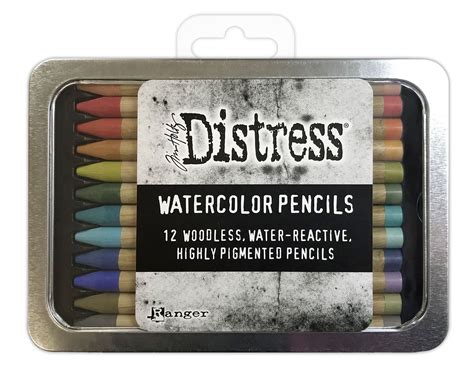 Tim Holtz - Distress Watercolor Pencils - Set 3 - 789541076643