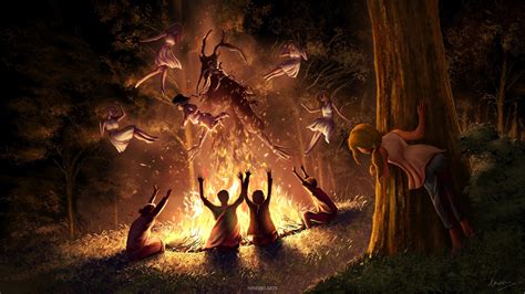 ArtStation - Ritual of the Witches