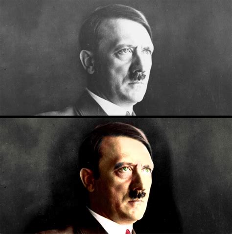 [colorized] Hitler by Mibbgibbs on DeviantArt