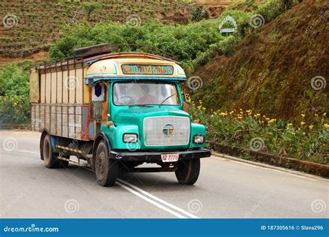 The Tata Lorry is on the Road Editorial Photo - Image of eliya ...