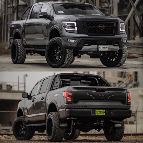 2021 Nissan Titan equipped with a Fabtech 6” Lift Kit | Nissan pickup ...