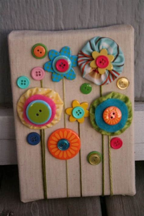 Creative DIY Craft Decorating Ideas Using Colorful Buttons - family ...