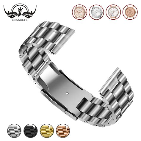 Stainless Steel Watch Band for Fossil 14 16 18 19 20 21 22 24mm Men ...