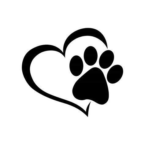 Free Dog Paw Print Silhouette, Download Free Dog Paw Print Silhouette png images, Free ClipArts ...