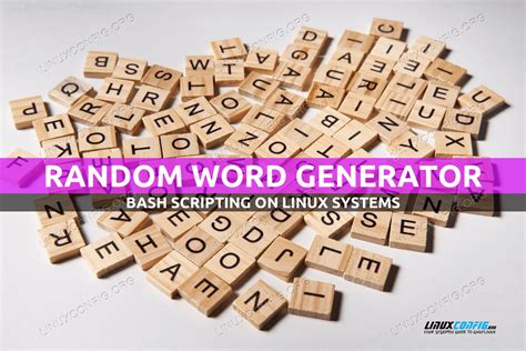 Random Word Generator - LinuxConfig