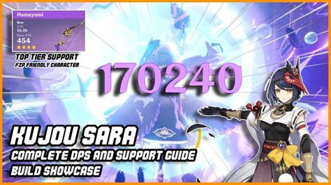 Kujou Sara Build and Guide (DPS and Support) | Genshin Impact - YouTube