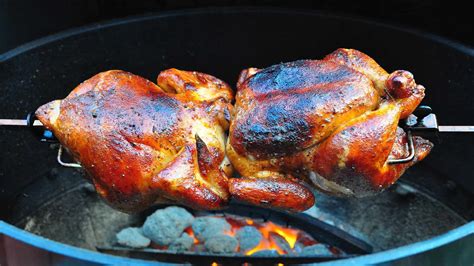 Rotisserie Grilling: Barbecued Chicken - Dad Cooks Dinner