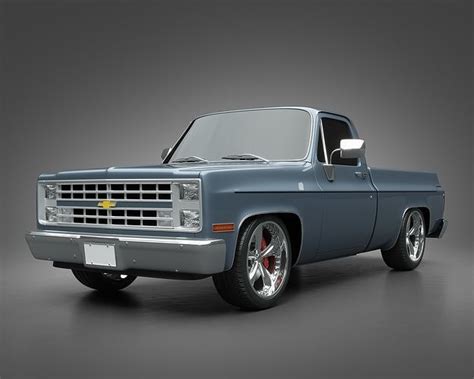 1985 Chevrolet C-10 Silverado 3D model | CGTrader