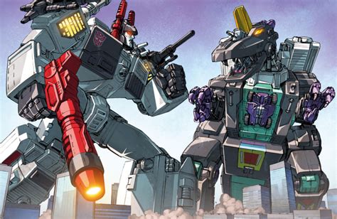 Metroplex vs Trypticon (Print) – Unreal Books