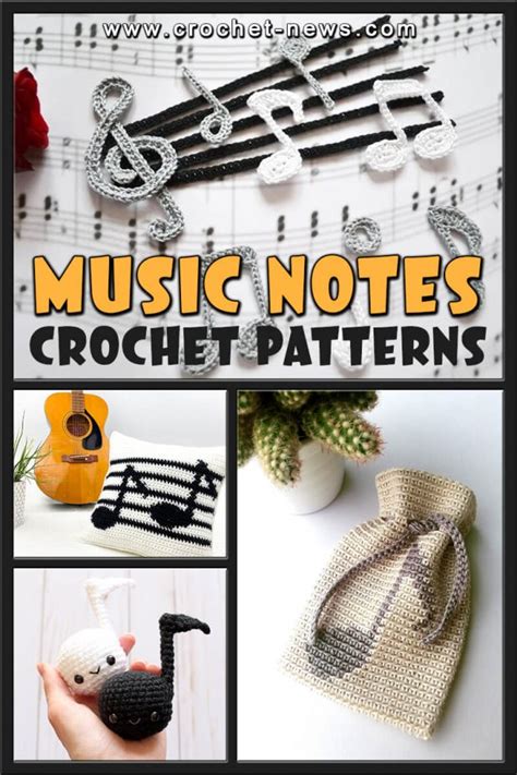 12 Crochet Music Notes Patterns - Crochet News