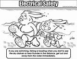 Save Electricity Coloring Pages At Getcoloringscom Free sketch template