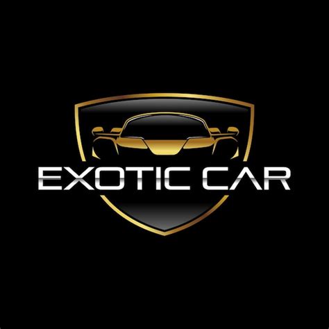 Premium Vector | Exotic car logo template