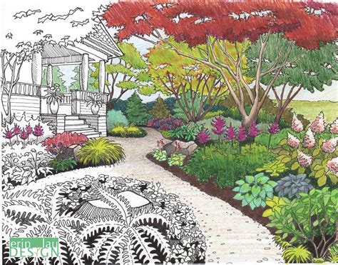 Pencil Flower Garden Drawing Images - Draw-public