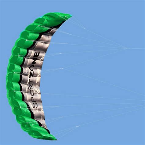 Outdoor Toys Dual Line Parafoil Parachute Huge 2.5m Stunt Sport Beach ...