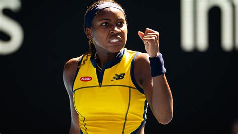 Coco Gauff equals Serena Williams record as she reaches Australian Open ...