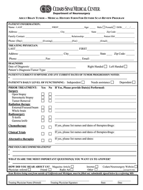 Brain tumor positive report pdf: Fill out & sign online | DocHub