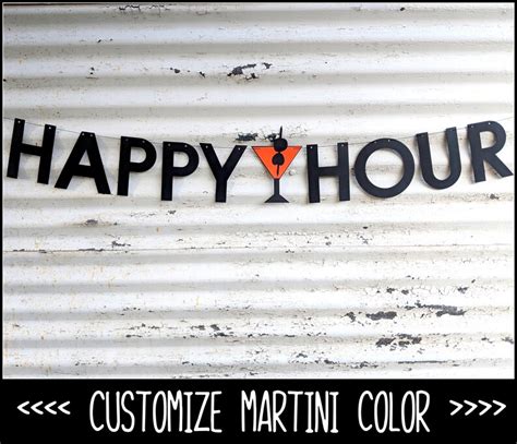 Happy Hour Banner Happy Hour Party Banner Virtual Party - Etsy