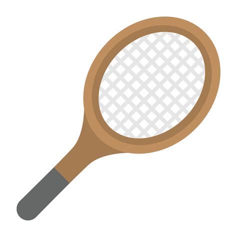 Trendy Tennis Racket 14800999 Vector Art at Vecteezy