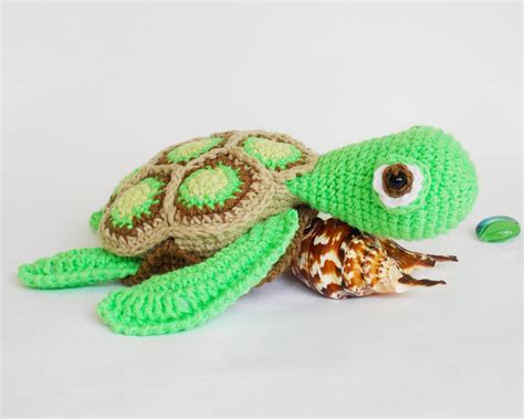 Amigurumi crochet pattern sea turtle / crocheted turtle / | Etsy