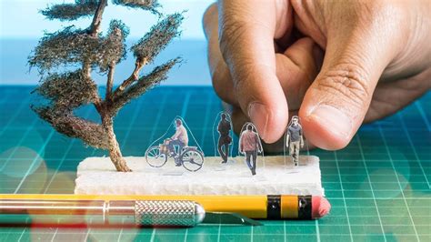 How to Make Trees and People for Architecture Scale Models - YouTube