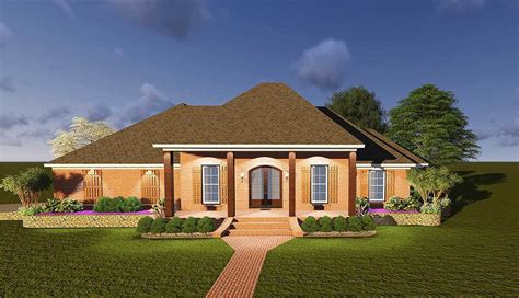 Handsome Acadian House Plan with Two Porches - 83880JW | Architectural ...