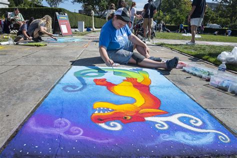 Sidewalk masterpieces: Museum of Art's annual Chalk Festival brings ...