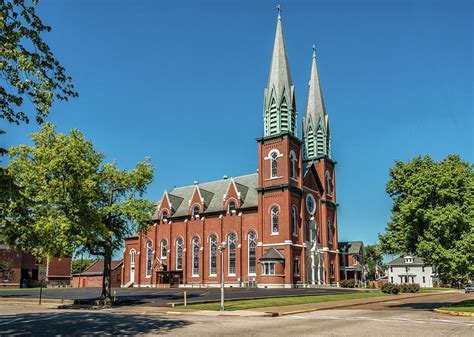 St Boniface Catholic Church Photograph by Denny Riffert - Pixels