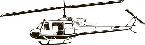 Huey helicopter drawing - pluglasopa