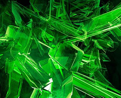 Green Crystal Wallpapers - Top Free Green Crystal Backgrounds - WallpaperAccess