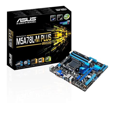 Kit Placa Mãe Asus M5A78L-M PLUS/USB3 + Processador AMD FX 6300 Six ...