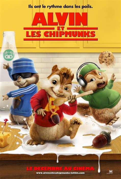 Alvin and the Chipmunks (#4 of 9): Extra Large Movie Poster Image - IMP ...