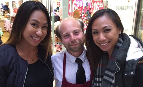 Beans from 'Even Stevens' is working at the Santa booth at Sunvalley Mall