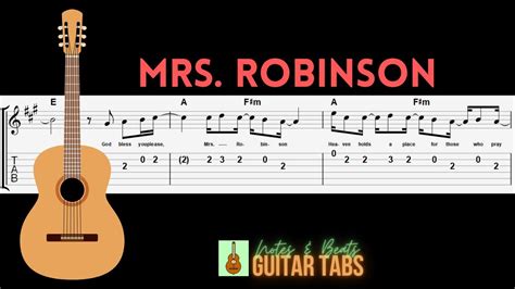 Mrs Robinson Guitar Chords