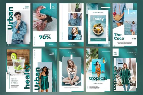 Instagram Story Design Ideas - Long Side Story