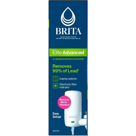 Brita Complete Water Faucet Filtration System With Light Indicator - Zerbee