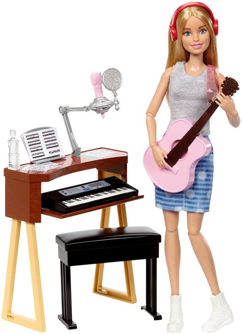 Barbie Careers Musician Doll & Playset, Blond - Walmart.com - Walmart.com