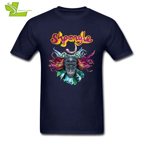 Shpongle T Shirt Men Summer 100% Cotton Novelty Tee Male New Coming ...