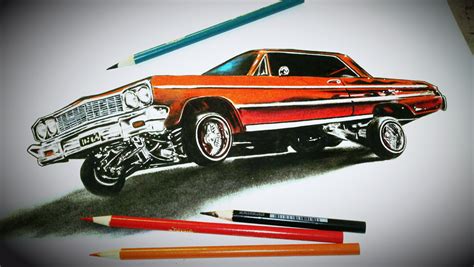 Lowrider Cars Drawing at GetDrawings | Free download