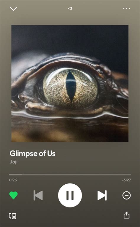 Song Glimpse of Us | Songs, Song playlist, Pandora