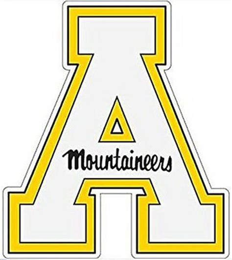 Appalachian State Mountaineers 12 Premium Vinyl Decal - Etsy