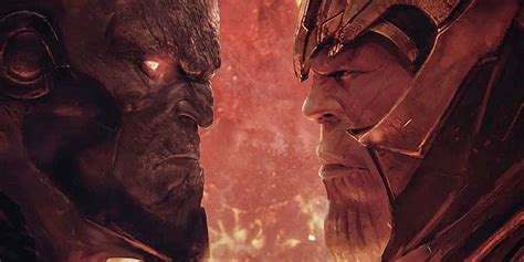 Intense DCEU/MCU Crossover Art Shows Thanos vs Darkseid