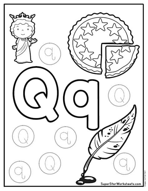 Letter Q Worksheets - Superstar Worksheets