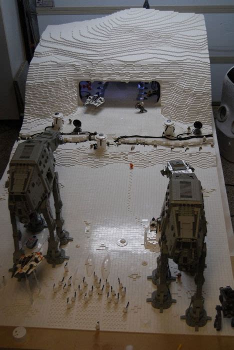 Too Hoth to Handle: Massive Star Wars LEGO Sculpture | Gadgets, Science & Technology