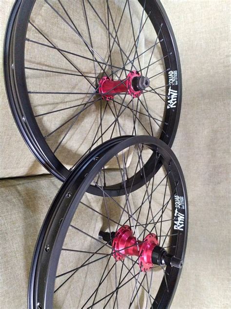 Custom Hand Built BMX wheel set (LHD), Sports Equipment, Bicycles ...